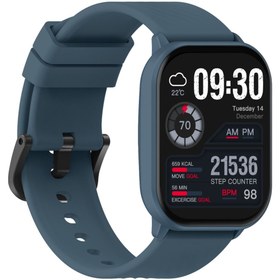 Resim Gts 3 Çoklu Spor Modu Kalp Atış Hızı Monitörü Jet Black Akıllı Saat ZeBlaze