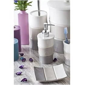 Resim Diş Fırçalık - Kullanışlı Banyo Aksesuarı Açık Ahşap 