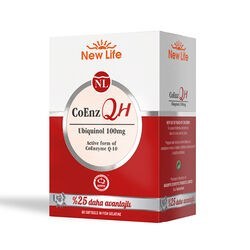 Resim New Life CoEnz QH 100 mg 60 Yumuşak Kapsül 