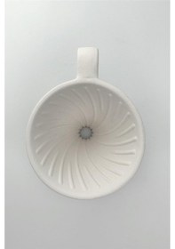 Resim Lotus Dripper V60 - 02 Seramik Bisküvi Ham Ürün 