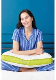 Resim Varol Nuvina V1 Yumuşak Visco Yastık 65x40x15 Beyaz 