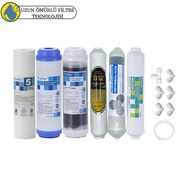 Resim Pemax Water Solutions Purefer Açık Kasa Çift Karbonlu Sertifikalı 6'lı Mebransız B12 Alkali Şeffaf 4'lü Mineral 