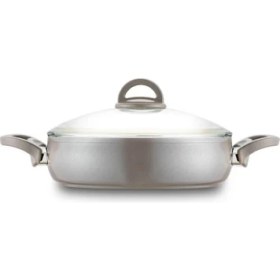 Resim Emsan Crystal Bej 7 Parça Güveç Tencere Seti 