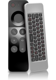 Resim Reedark "2.4g Kablosuz Hava Klavyesi Ve Uzaktan Kumanda - Ses Kontrolü, 6 Eksenli Hareket Algılama, Tv/pc Uyumlu" 