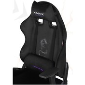Resim Rio Balerion Terletmez Kadife Kumaş Siyah Gaming Oyuncu Koltuğu - 22 Siyah 