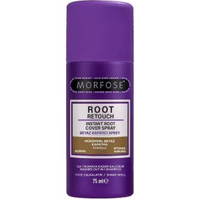 Resim Morfose Root Retoucher Beyaz Kapatıcı Sprey Kumral 75 ml 