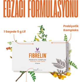 Resim Vitisfera Fibrelin Akasya Gamı - Inülin - Dirençli Dekstrin Içeren Prebiyotik Kompleks 30 Saşe 