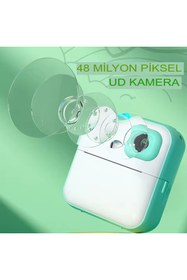 Resim Genel Markalar Fotoğraf için dijital çocuk kamera anında baskı fotoğraf çocuklar kamera Mini termal yazıcı 