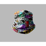 Resim Buffalo Karışık Çok Desenli Tasarımlı Motorcu Buff Maske Outdoor Boyunluk Unisex Bandana 