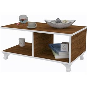 Resim Kenzlife orta salon sehpası kazablanka cvz 038*090*45 sofra çiçek 