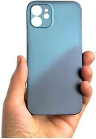 Resim PSR aksesuar Saks Mavi 1.Kalite PP Silikon-Saks Mavi Iphone 12 Mini ile uyumlu 