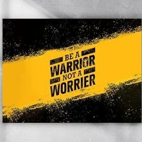 Resim Postermanya (pster7138) Savaşçı Ol Be A Warrior Girişimcilik Poster (90x130cm) 