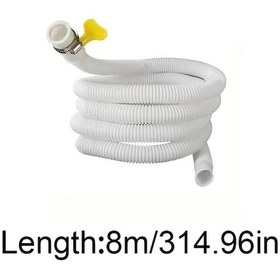 Resim Cordial 8m Çok Fonksiyonlu Batarya Uzatma Hortumu Bağlantı Parçalı Bahçe Banyo Mutfak 