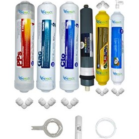 Resim Pemax Water Solutions Kapalı Kasa Su Arıtma Cihazlarına STDMAX 6'lı Platinium Mebran Mineral-Tatlandırıcı 