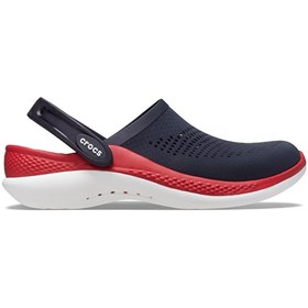 Resim Crocs Literide 360 Clog Unisex Lacivert Kırmızı Terlik 