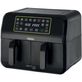 Resim Ariete Airy Fryer Dual Çift Hazneli XXL 8 L 1700 W Airfryer Sıcak Hava Fritözü 