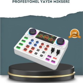 Resim Cenk Xstore Gürültü Engelleme Özellikli Canlı Yayın Ses Kartı 