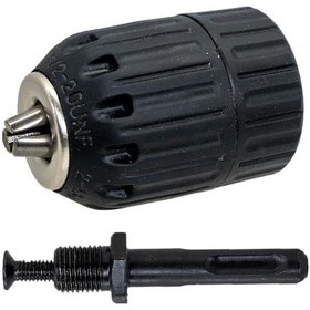 Resim 6258 Anahtarsız Plastik Mandren 2-13 Mm 1/2"-20unf Sds Plus Saplı 