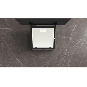 Resim Siemens LC63KPJ61T Siyah Eğimli Duvar Tipi Ankastre Davlumbaz 360 m3/sa Yüksek Emiş Gücü 