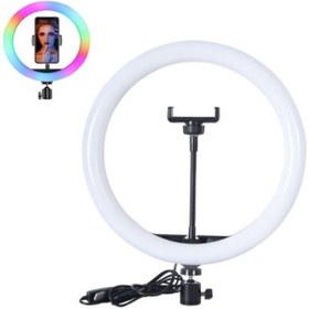 Resim Juo Mj20 Rgb Ring Light 20cm Led Video Işığı (AYAK DAHİL) 