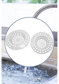 Resim Biishe Pratik Lavabo Süzgeci 2 Adet Çok Renkli 