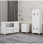 Resim Elegant Yıldız 2 Bebek Odası Takımı - Denizci Beyaz 