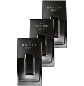 Resim Avon Black Suede Dark Erkek Parfüm EDT 3 x 75 ML 