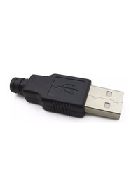 Resim 4 Pin Usb Erkek Soket Plastik Kapaklı Bağlantı 