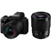 Resim Lumix DC-S5 IIX 20-60 MM ve 50 MM Lens Aynasız Fotoğraf Makinesi Kit Panasonic