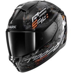 Resim Shark Rıdıll 2 Molokai Kapalı Turuncu Siyah Kask Turuncu 