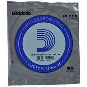 Resim D'Addario PL009 Tek Elektro Gitar Teli 