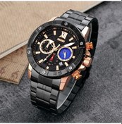 Resim Fastbuy Skmeı 9235 Erkek Ay Aralığı Paslanmaz Çelik Altın Siyah Kuvars Saat, Çok Renkli Modeller Çok Renkli 