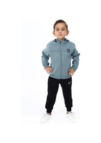 Resim Toontoy Kids Toontoy Erkek Çocuk Nakışlı Eşofman Takım Mavi 
