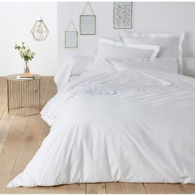 Resim Tek Kişilik Yorgan Astarı Şilte Beyaz 