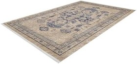 Resim Acerra Beyaz Modern Pamuk Makine Halısı 100x500 