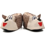 Resim Kahve-bej Kadın Panduf Köpekli Panduf G Kahve-bej Bej - Kahverengi 