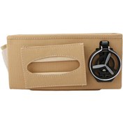 Resim Suntek Deri Araba Koltuğu Arka Düzenleyici, Telefon Mendil 