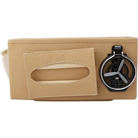 Resim Suntek Deri Araba Koltuğu Arka Düzenleyici, Telefon Mendil 