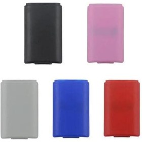 Resim Xbox 360 Değiştirme için Renkli Oyun Pil Arka Kapak Şarj Edilebilir Pil Kutusu Denetleyicisi (Siyah) 