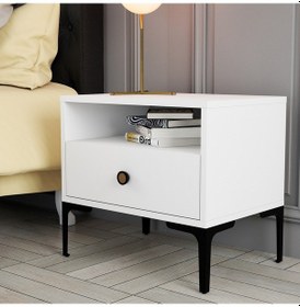 Resim Variant Lizbon Komodin Beyaz - Beyaz 