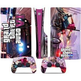 Resim Aircraft Jzcat Gta Ps5 Slim Konsol Gövde Çıkartması-tn-ps5slım-0645 