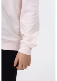 Resim Toontoy Kız Çocuk Göğüsü Tn Baskılı Sweatshirt Pudra 