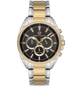 Resim Sergio Tacchini Gold Gümüş Çelik Kordon Erkek Kol Saati L.st.1.10095.4 Gold - Gümüş 