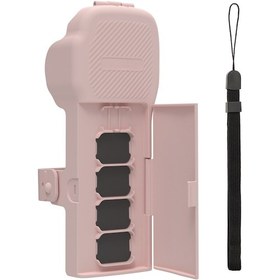 Resim Shineyee Osmo Pocket 3 İçin Pembe Koruyucu Kılıf, Çift Açılabilir Filtre Kutusu Ve Kol Kemerli Gövde Koruyucu Kapak Op3-k019 