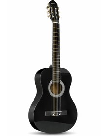 Resim Florancia Tam Boy Klasik Gitar Seti 39'' Siyah 