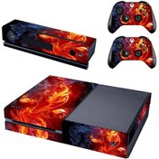 Resim Koruyucu Cilt Etiket Xbox One Konsolu İçin Çıkartması Vinil Kapak Kılıf Toz X19-s0169 