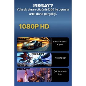 Resim Gs5 Pro 53 Emulatör 30000 Oyunlu Pro Kablosuz Çift Kol Oyun Konsolu Uyumlu 4k-Hdmı 2.4g Gaming Atari 