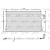 Resim KLIMA RADYATORU VIANO W639 03- VITO W639 03- - VALEO 814391 KLIMA RADYATORU VIANO W639 03- VITO W639 03- - VALEO 814391