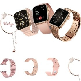 Resim Sevgililer Günü Için Akıllı Saat ve Takı Seti, 3 Kordon, Bileklik Hediye 