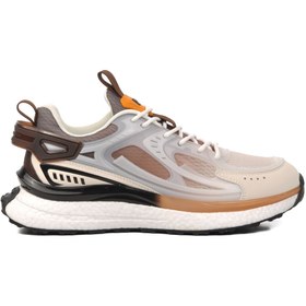 Resim Pierre Cardin PCI-10105 Beyaz-Kahve Erkek Spor Ayakkabı 